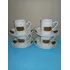 Xicara Com Pires Cafezinho Antiga Porcelana Real  ( C/ 4 )