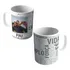 Xícara Porcelana Para Pai Foto Personalizada Dia Dos Pais