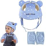 XIFAMNIY Bebê Unissex Capacete De Segurança Macio Para Bebês Protetor De Cabeça De Espuma Capacete Para Crianças Pequenas Traje De Caminhada Infantil De 6 A 24 Meses Triângulo 