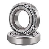 XiKe Conjunto De 2 Rolamentos De Roda SET47 - LM102949-LM102910 - ID 4-5 Cm X OD 7-3 Cm- Copo E Cone De Rolamentos De Rolo Cônico- Serve Para Muitos Eixos De Carros E Reboques-