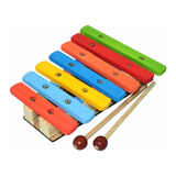 Xilofone De Madeira Instrumento Infantil
