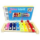 Xilofone Infantil Brinquedo Musical Diferente Com 8 Notas Toy Mix