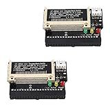 Ximimark 2 Peças De Cartão CF Compacto Flash Para 3 5 Fêmea 40 Pinos IDE Módulo Conversor Adaptador Inicializável