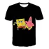 Xm Camiseta Engraçada Com Estampa Do Bob Esponja Para