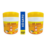 Xo Gato Granulado 300g Educador Olfativo Para Gatos Kit 2u