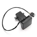 Xotic Tech Capa De Engate De Reboque De Lente Fumada Com Adaptador De Reboque Pino De Engate Quadrado Vermelho Luz Traseira De Freio Compatível Com Caminhão SUV 6 Cm Receptor De Engate De Reboque Vermelho Puro 15 SMD Tamanho 8 25 Cm X 11 Cm 