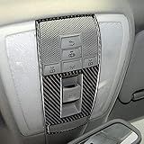 XQauto Moldura De Luz De Leitura De Teto De Fibra De Carbono Interior De Carro Para Mercedes Benz C Class W204 2007 2013 Cor A 