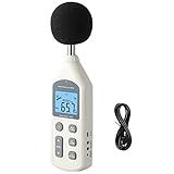 XRCLIF Medidor De Decibéis Medidor De Nível De Som Profissional Com Display De Luz De Fundo Medidor De Spl Disponível Via Usb De 30 A 130 Db Padrões Ec651 E Ansi S1 4 Medidor D Versão Usb 