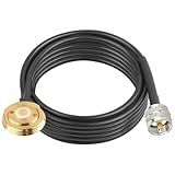 XRDS RF NMO Suporte De Antena Para Cabo UHF PL259 RG58 Extensão De Cabo De Antena CB De 3 M NMO Para PL259 Para Antena De Rádio NMO VHF UHF CB