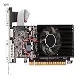 XUANMO Placa Gráfica NVIDIA GeForce 2 0 GT610 PC De Perfil Baixo 2 GB 64 Bits 810 MHZ Placa De Vídeo Para PC 2560 X 1600 PCI Express 2 0 Placa De Vídeo Para Jogos DVI VGA HDMI