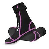 XUKER Meias Aquáticas De Neoprene 3 Mm Meias De Vôlei De Praia à Prova De Areia Botas De Mergulho Para Esportes Aquáticos Ao Ar Livre