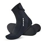 XUKER Meias De Neoprene De 2 Mm à Prova De Areia Meias De Vôlei De Praia Antiderrapantes De Secagem Rápida Para Praia Futebol Tênis Caminhada Caminhada Ao Ar Livre Esportes Aquáticos
