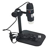 Xuusha Kit De Acessórios Para Microscópio Slide Preparation Camer 50x A 1000x Usb Microscópio Digital Led Mini Câmera Lupa Micro Microscópio Acessórios (pacote: 500x)