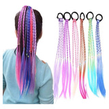 Xuxinha Com Mecha Colorida Cabelo Infantil Aplique