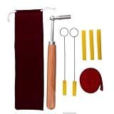 XUYIYUE Kit Profissional De Afinação De Piano Martelo De Afinação De Piano E Kit De Mudo Kit De Afinação De Piano 8 Peças