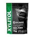 Xylitol 1Kg 100 Puro Importado Soldiers Nutrition