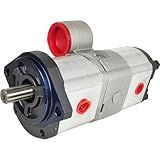 XYZIL Bomba De Engrenagem Hidráulica 3816909M91 Compatível Com Massey Ferguson 4225 4235 4240 4245 4255 4260 4265 4270 4325 4335 4345 4355 4360 4365 4370 5335 5340 5355 5360 5365 Direção De Trator