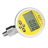 XZT Medidor De Pressão Hidráulica Digital De 8 Cm 10 000 PSI Manômetro De Pressão Sensor De Pressão Com Conector NPT De 0 6 Cm Entrada De Base