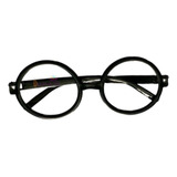 Y- Óculos Redondos Pretos Tipo Harry P Para Capa De Fantasia