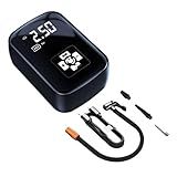 Yajuyi Carro Portátil Auto Compressor De Ar Elétrico Bomba De Ar Compacto 150psi 3600mah Bateria Para Automóvel Carro Bicicletas Inflação Rápida