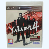 Yakuza 4, Jogo Original Para Ps3, Novo Lacrado