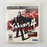 Yakuza 4 Sony Playstation 3 Ps3