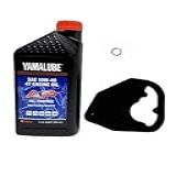Yamaha Kit De Troca De Filtro De Ar E óleo Para Todos Os Modelos TTR 110 2008 2023 Yamaha Part S 5B6 14451 00 00 E 1 Litro Multiuso LUB 10W40 AP 12