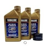 Yamaha Kodiak 700 2016 2018 Kit De Troca De Filtro De óleo HP Para Todos Os Modelos Yamaha Part 5DM 13440 00 00 E 3 Quartos De Alto Desempenho LUB 10W40 FS 12