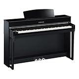 Yamaha Piano Digital Clavinova Yamaha CLP 745b Bra Preto CLP745