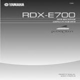 Yamaha Rdxe-700 Receiver Owners Instruction Manual Reprint [plastic Comb]