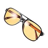 Yardenfun Oculos De Sol Óculos De Sol Vintage Grandes Óculos De Sol Vintage Anos 70 Óculos De Sol Adultos Óculos De Sol Quadrados Antigos Tingido Viagem Armação De Óculos De Sol Pc Antiquado