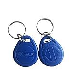 YARONGTECH Chaveiro De 125 Khz Etiqueta RFID De Acesso Em4100 Chip Para Controle De Acesso Pacote Com 10 Azul EM4100