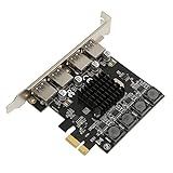Yctze PCIE De Alta Velocidade De 5 Gbps Para Placa De Expansão USB Com 4 Portas USB 3 0 Controlador De Hub PCI Express USB3 0 Compatível Com Win E Linux
