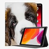 YENDOSTEEN Capa Para IPad Air 1 Edição De 24 Cm Filhote De Cachorro De São Bernardo Com Despertar Hibernar Automático Inteligente