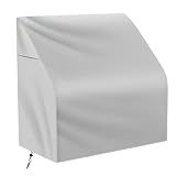 Yexcend Capa De Assento Traseiro Impermeável Para Barco- Capa De Assento Refrigerador De Lona De Poliéster De Grau Marítimo 600D- Cinza -50-8 Cm Dx 91-4 Cm L X 91-4 Cm A-