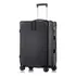 Ygm Malas Mala 2040 Preto 55 Cm X 35cm X 25cm 10kg Com Ziper Extensor Abs Rodinhas 360 Leva Na Cabine Do Avisão Resistente