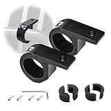 Ygmylandbb Suporte De Montagem De Motocicleta Kit De Suportes De Montagem De Faróis De Neblina Auxiliares De LED Kit De Montagem De Barra Horizontal De Barra De Luz LED Adequado Para 17 Mm 25 Mm 2