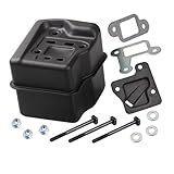 Yhoparts Kit De Parafusos Para Tampa De Junta Do Silenciador De Escapamento Compatível Com Motosserras Stihl Ms290 Ms310 Ms390 029 039 1127 140 0601