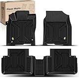 YHTAUTO Tapetes Automotivos Para Todos Os Climas Revestimentos De Piso Automotivos Para Honda Civic 2016 2021 Tapetes De Carro TPE De Ajuste Personalizado Banco Dianteiro E Traseiro Conjunto De 3 Preto