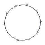 YIJU Aro De Bateria De Tambor De Tarola Com 8 Furos Aro 14 Polegadas 8 Lug Aro De Bateria Para Instrumento Circulo Superior
