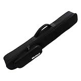 YIJU Estojo De Armazenamento Para Saxofone Clarinete Reto Saxofone Soprano Capa Protetora Leve Portátil Para Uso Ao Ar Livre Preto