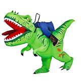 YIJU Fantasia De Dinossauro Inflável Roupa De Dinossauro Para Festa De Cosplay Festival De Aniversário 100 A 120 Cm