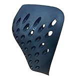 YIJU Moldura De Suporte De Suporte Usando Máscara Interna De Silicone 3D Suporte Interno Para Jogo De Sobrevivência Proteção Facial Da Boca Esquiar Jogo CS- PRETO