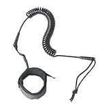 YIJU Prancha De Surfe Leash Paddle Leash Portátil Perna Pé Corda Alça Suprimentos Para Longboards Surf Iniciantes Inflável Paddleboard Preto