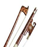 Yinfente Arco De Violino 4 4 Tamanho Completo Avançado Madeira De Cobra Arco De Violino Profissional Arco Natural Cabelo Pernambuco Nível