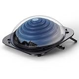 YiViKPE Aquecedor Solar De Piscina Para Piscina Acima Do Solo- Equipamento De Aquecedor De Piscina Enterrada Com Mangueira à Prova De Vazamento- Aquecedores De Piscina Abobadados Para Casa Ao Ar Livre