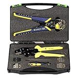 YIWENG Decapador De Arame JX D 5301 Crimpador De Catraca Alicate De Crimpagem Kit De Descascador De Fios Para Manutenção Elétrica
