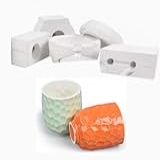 YJIUYUANQ 1 Conjunto De Ferramentas De Cerâmica Molde De Cerâmica Molde De Cerâmica Moldes De Gesso DIY Feito à Mão Suprimentos De Decoração De Casa Xícara De Café Branco
