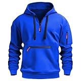 Yk8fass Moletom Com Capuz De Lã Com Zíper Nv 2740 GG Azul Azul GG