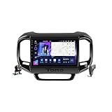 Yloxfw Car Stereo 2 Din Android 13.0 Radio With 4g 5g Wifi Dsp Swc Carplay For Fiat Toro 2017-2020 Gps Sat Navigation 9'' Mp5 Multimedia Video Player Fm Bt Receiver,m6 Pro Plus 2